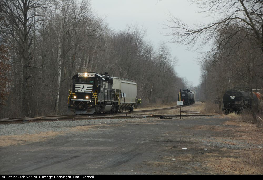 NS 6400 on local K81 making a setoff